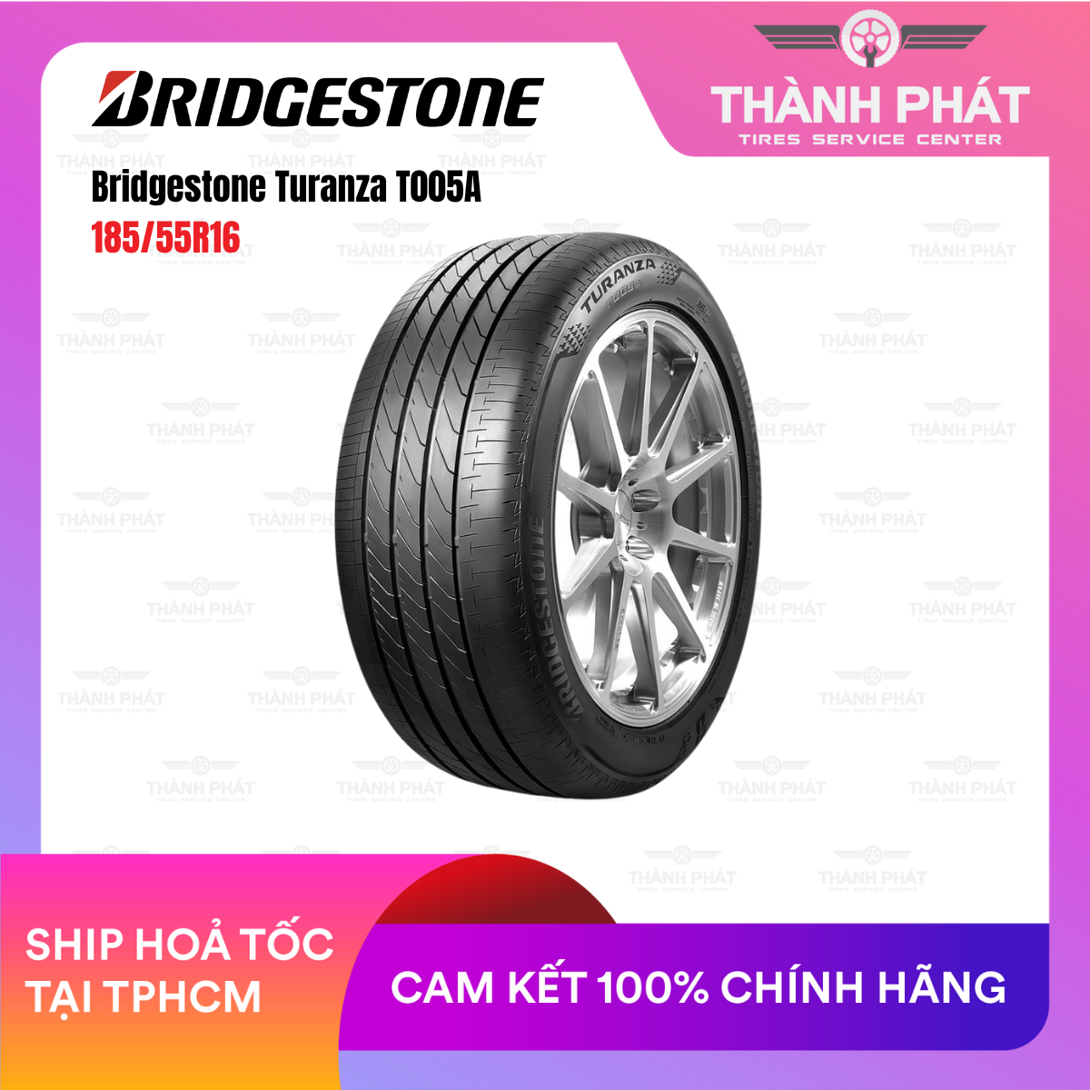 Lốp Bridgestone 185:55R16 Turanza T05