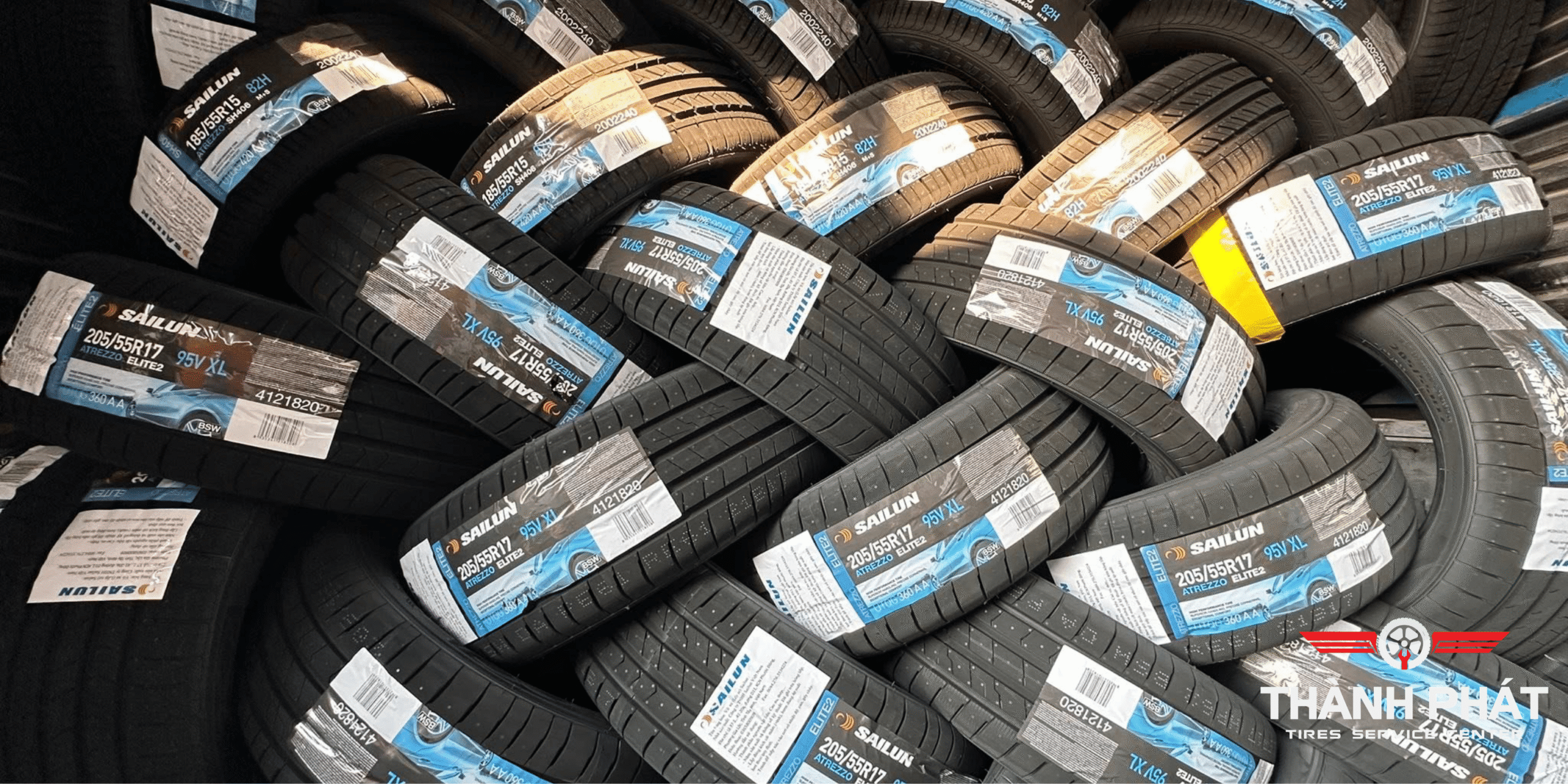 thay lốp sailun 205/55r17 tphcm