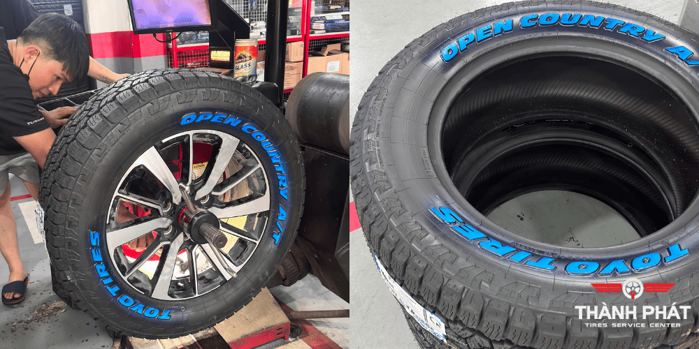 lốp 265 60r18 toyo cho fortuner everest ranger