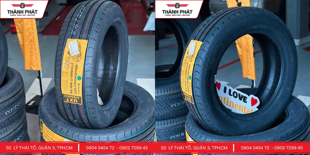 lốp 215 60r17 continental cho corolla cross seltos