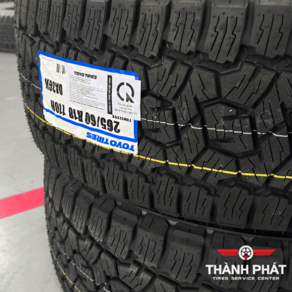 lốp toyo tires 265 60r18 suv bán tải chính hãng