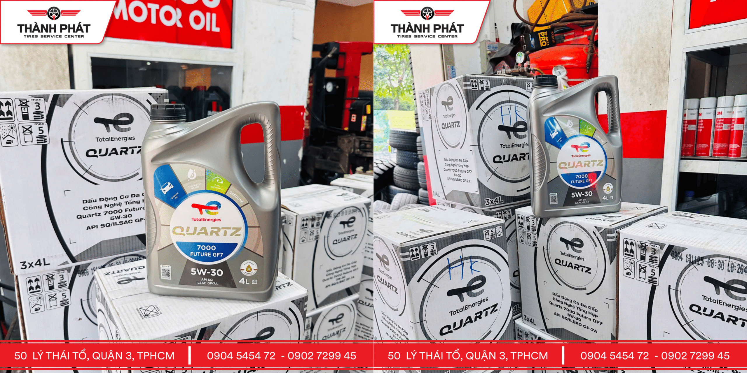 dầu nhớt total quartz 7000 tổng hợp bảo vệ động cơ