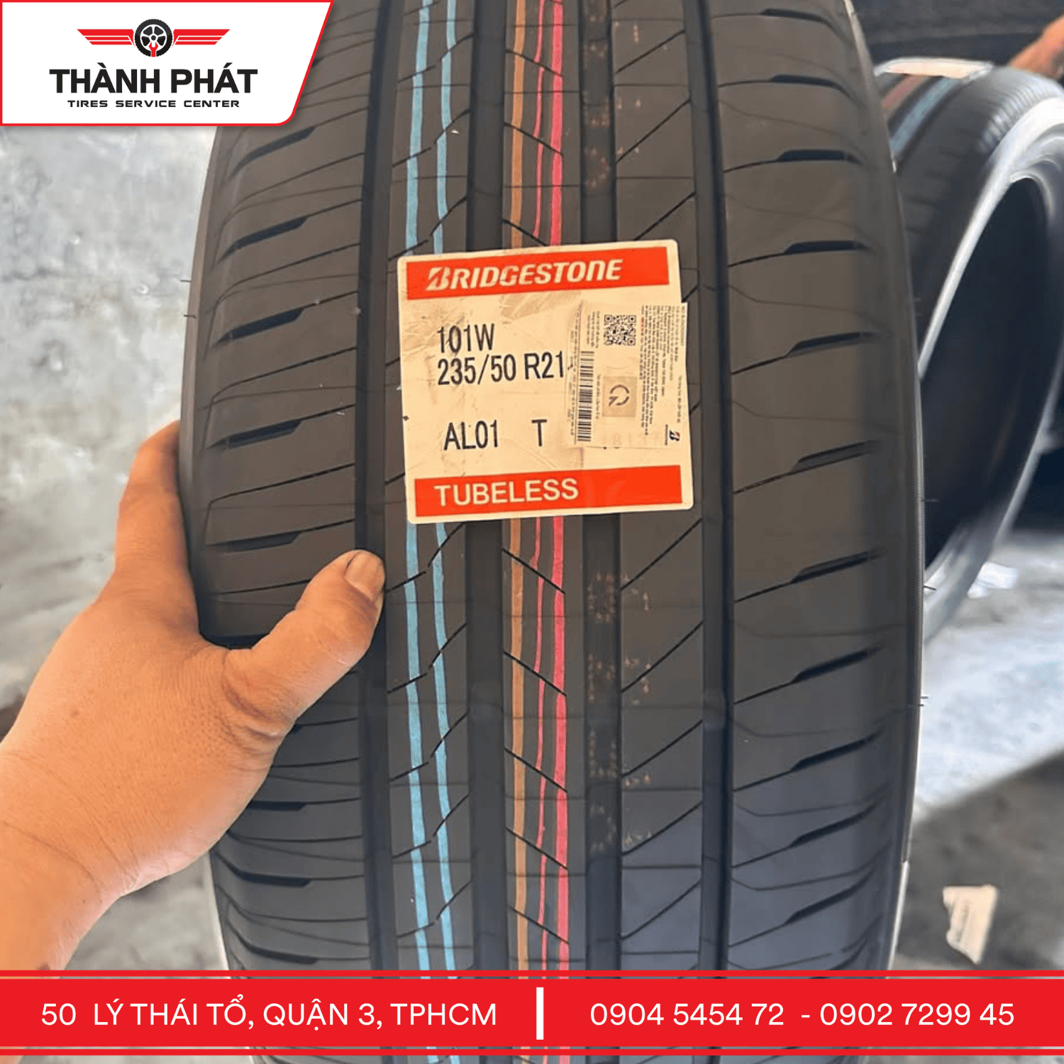 lop bridgestone 235 50r21 suv cao cap