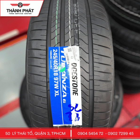 Lốp Bridgestone Turanza 6 245/40R18 chính hãng