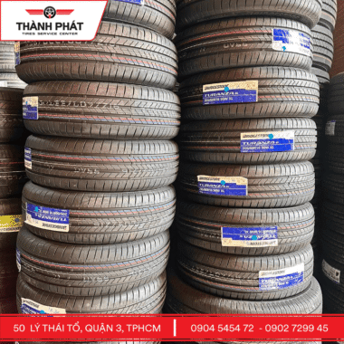 Bridgestone Turanza 6 205/60R16 – Lốp chính hãng cho Toyota Corolla Altis, Honda HR-V, Kia Seltos và Hyundai Elantra