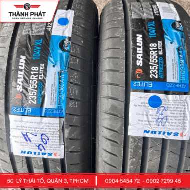 Lốp VinFast Limo Green giá tốt tại Thành Phát – Sailun chính hãng, thay nhanh, nhiều ưu đãi