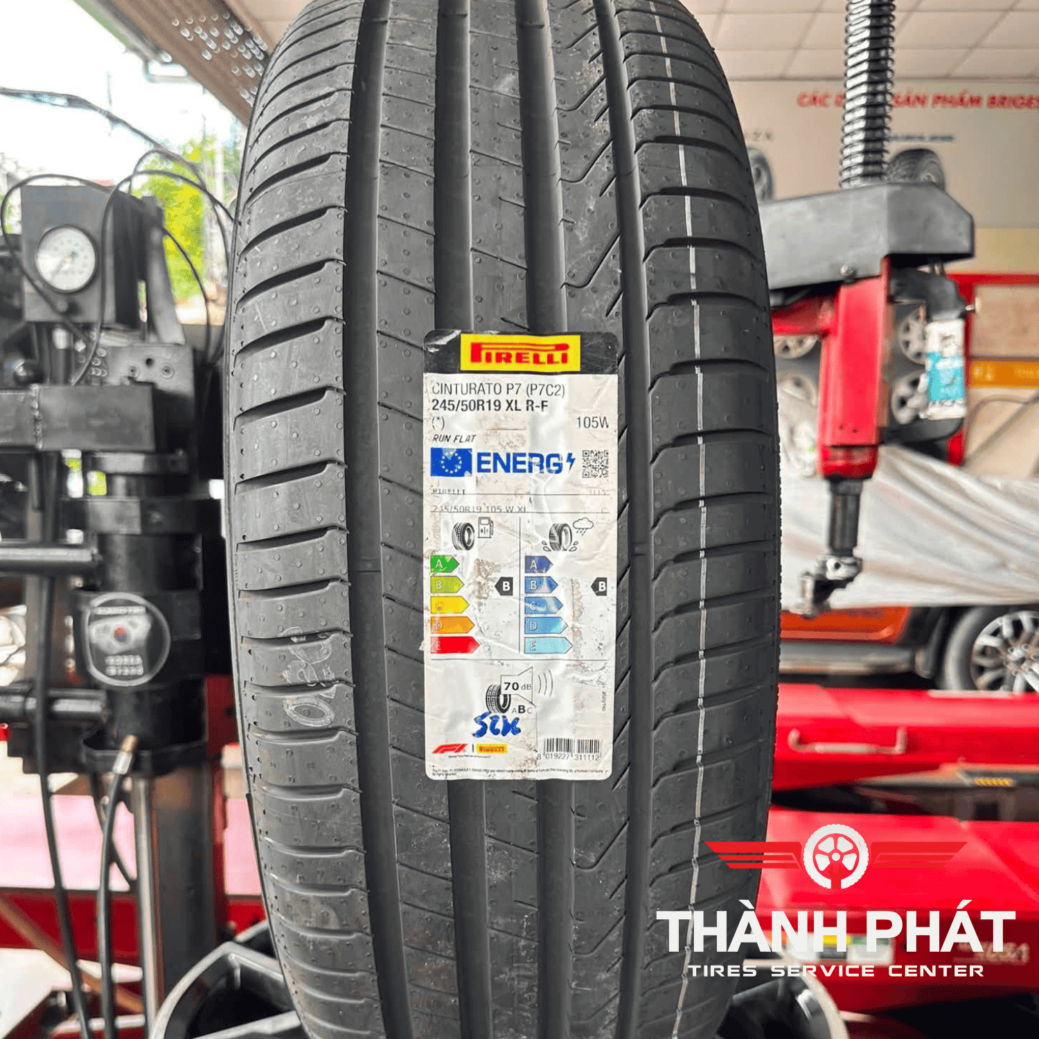 Lốp Pirelli Cinturato P7 245/50R19 chính hãng