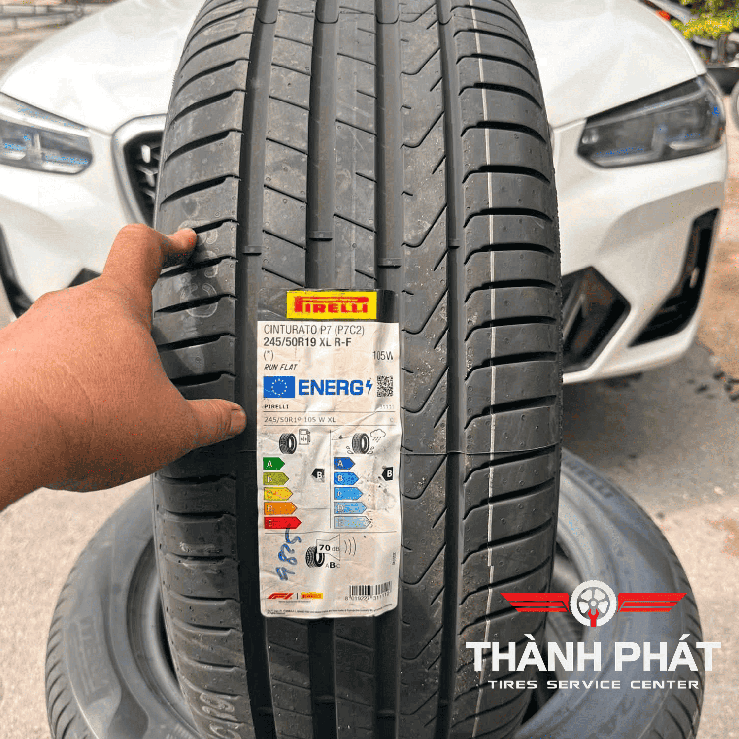 Lốp Pirelli 245/50R19 cho Mercedes GLC, Audi Q5 và VinFast VF7
