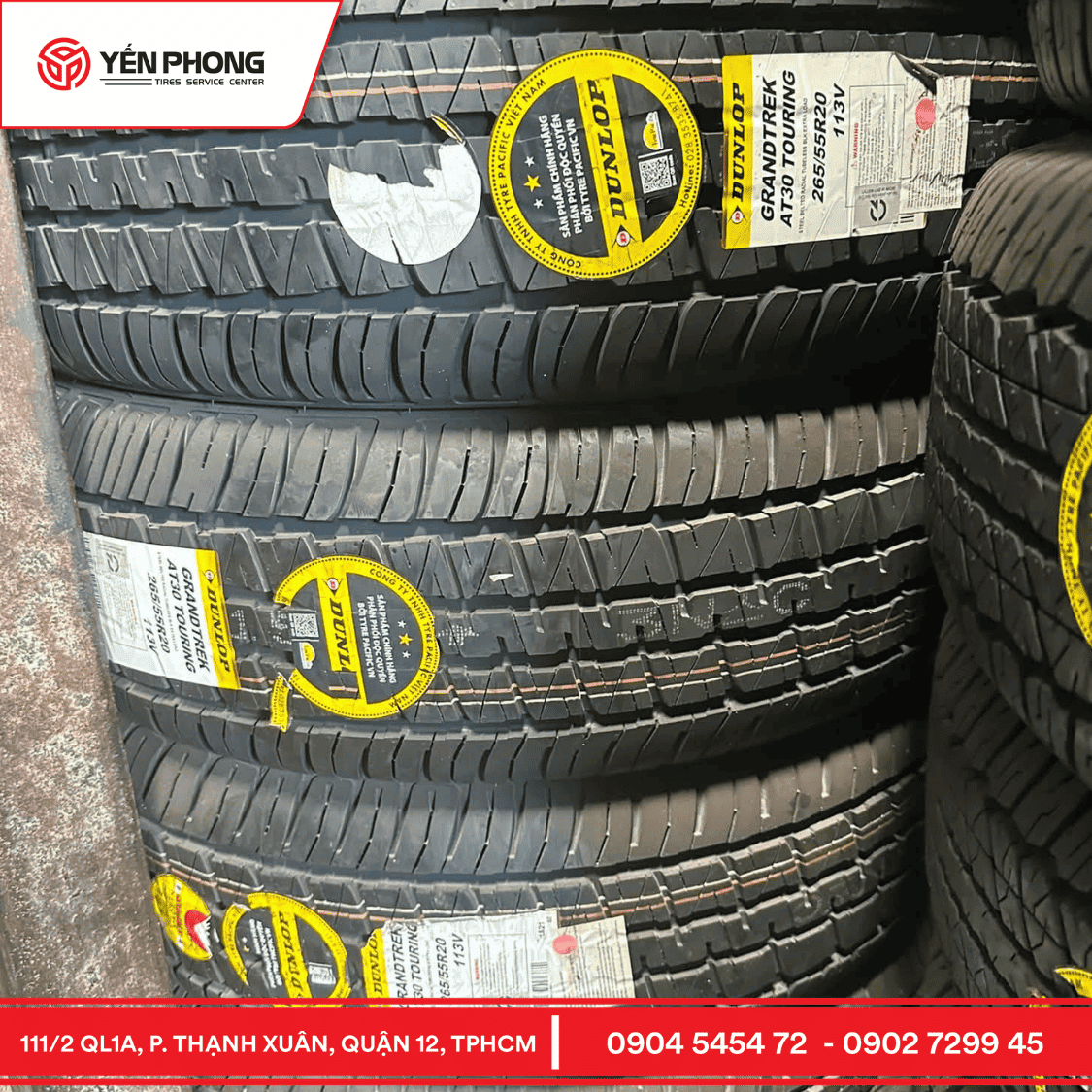 Lốp Dunlop  265/55R20
