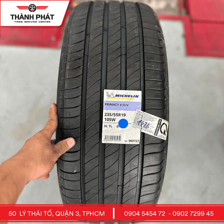 Lốp Michelin 235/55R19 tại Quận 3 Quận 12 TP.HCM