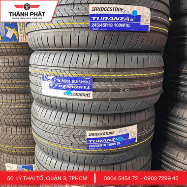 Mercedes E-Class, BMW 5-Series cần thay lốp? Chọn Bridgestone Turanza 6 245/45R18 để giữ trọn cảm giác lái