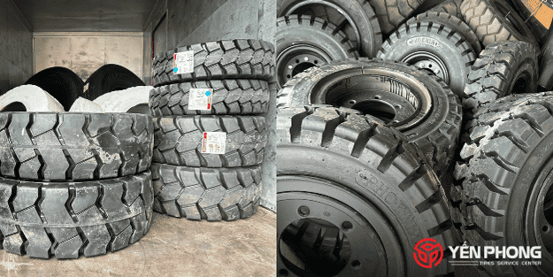 Lốp đặc xe nâng Bridgestone Phoenix chính hãng