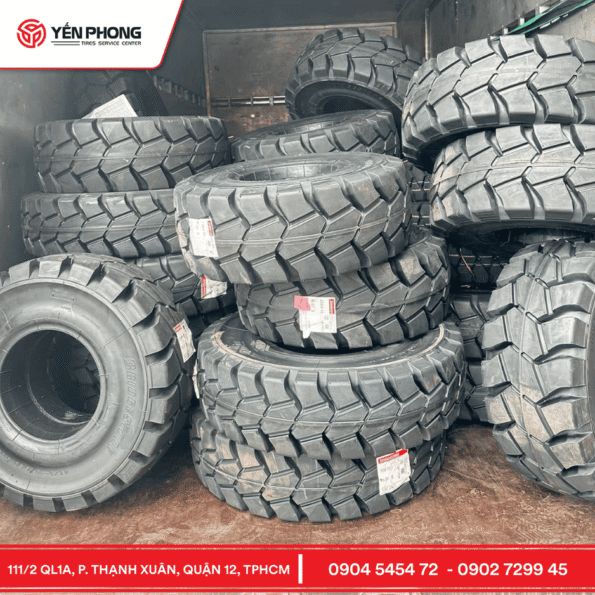 Lốp xe nâng Bridgestone Phoenix sẵn kho tại Quận 12