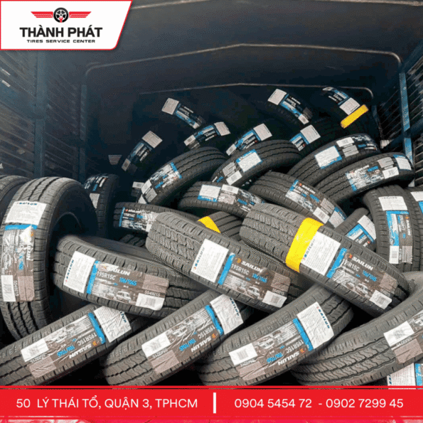 Lốp Sailun 195R15C cho xe tải nhẹ và xe chạy hàng
