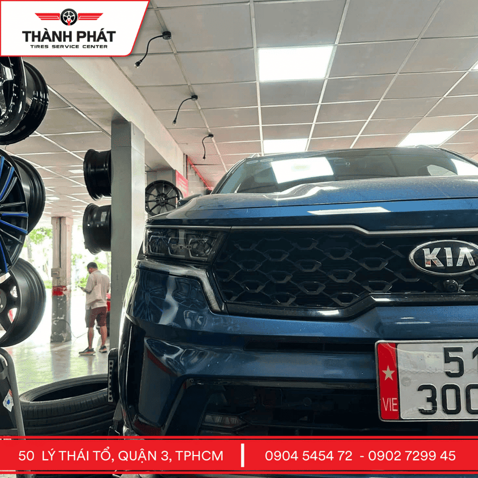 Máy Hunter cân chỉnh thước lái tại Thành Phát