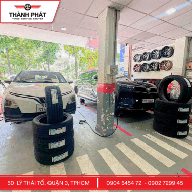 Tìm địa chỉ thay lốp VinFast tại TP.HCM? Thành Phát có sẵn Hankook iON cho xe điện!