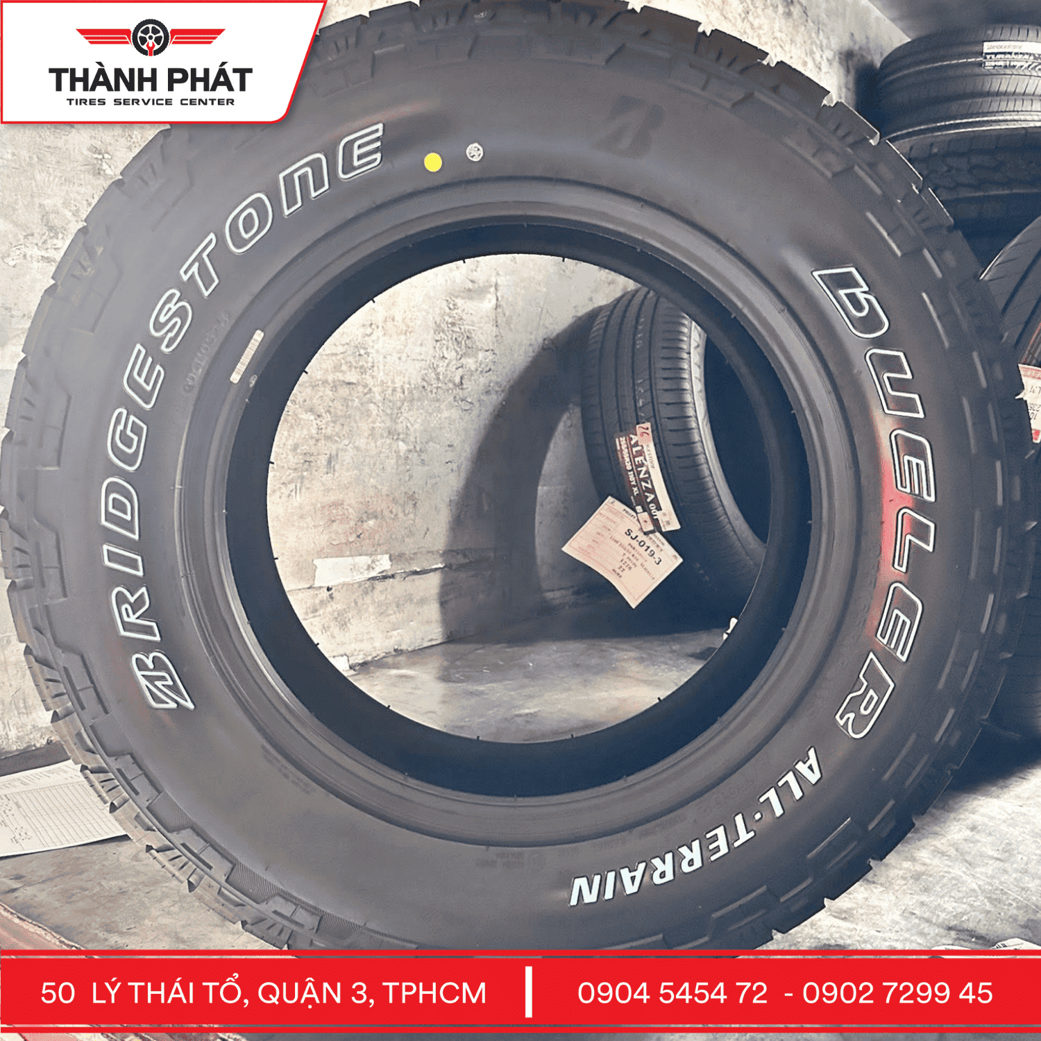 Bridgestone Dueler A/T 002 255/55R20 cho SUV