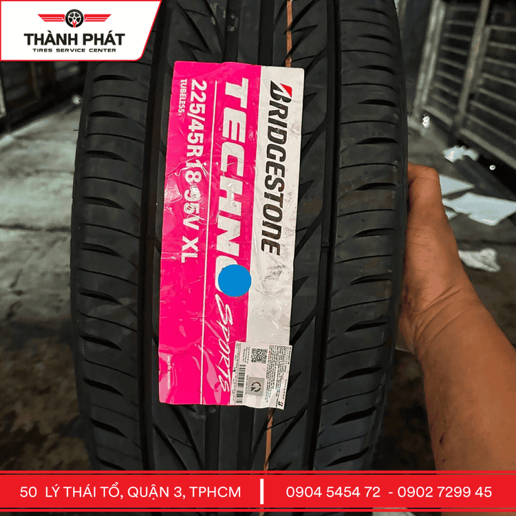Mua lốp Bridgestone Techno tại Quận 3 TP.HCM
