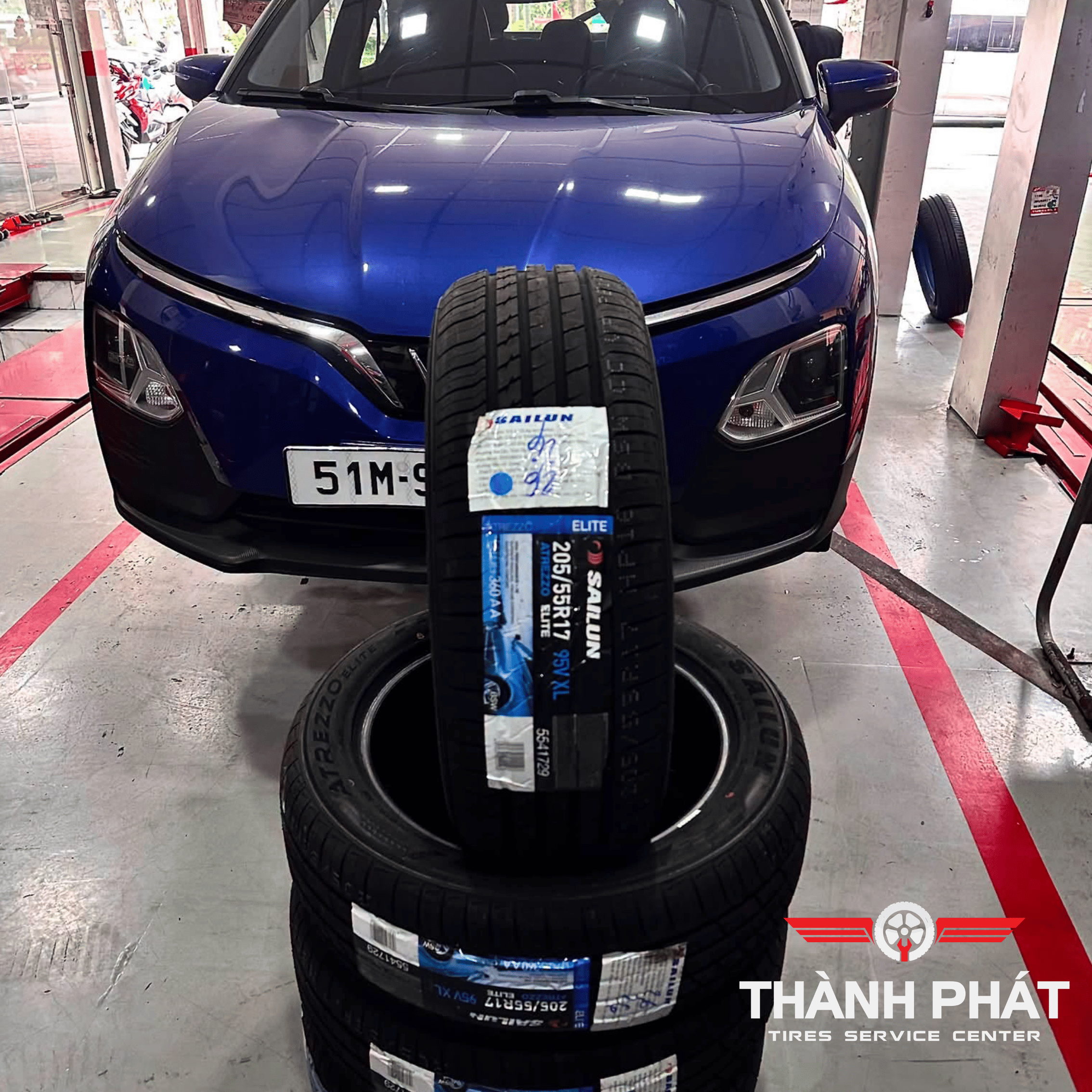 Lốp Sailun 205/55R17 cho VF5 Xpander Cross
