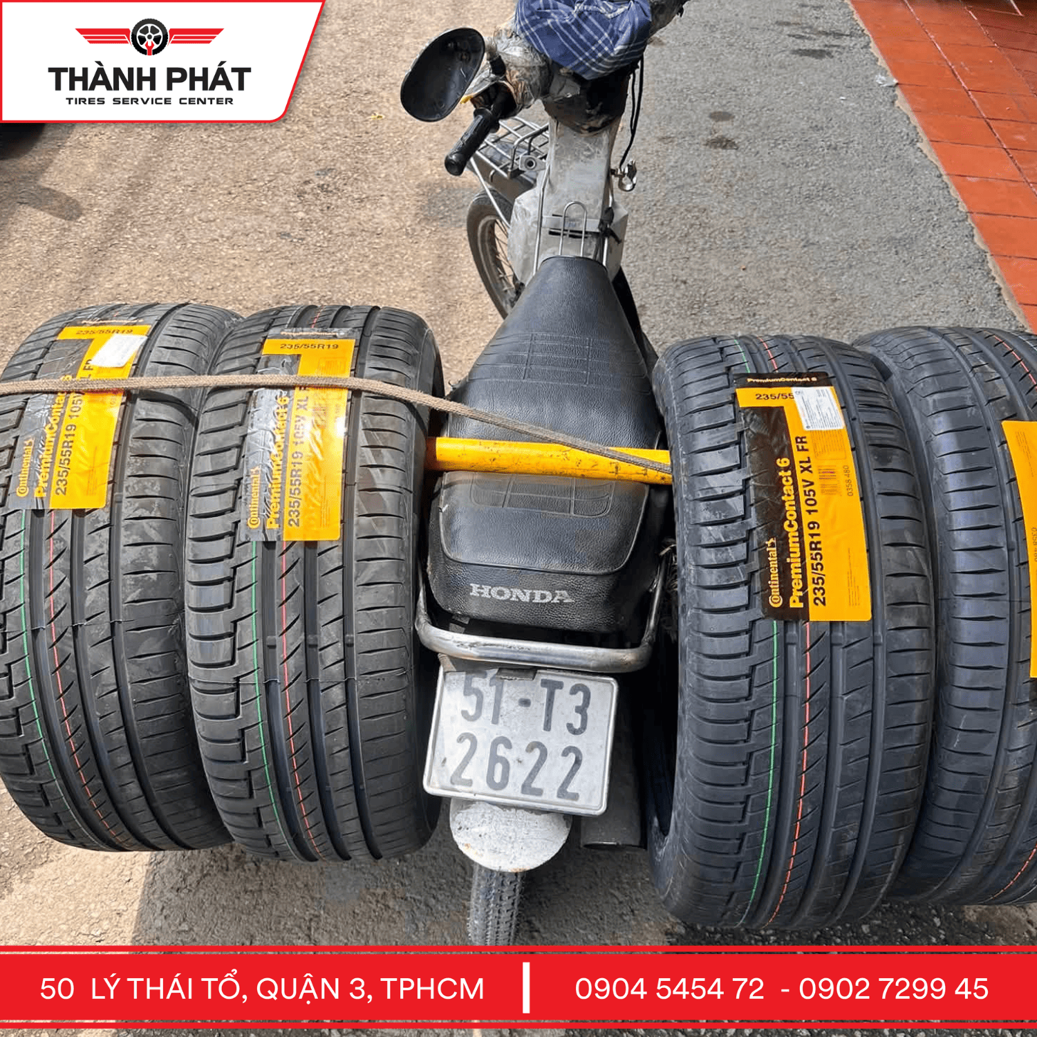 Đại lý lốp Continental chính hãng Thành Phát