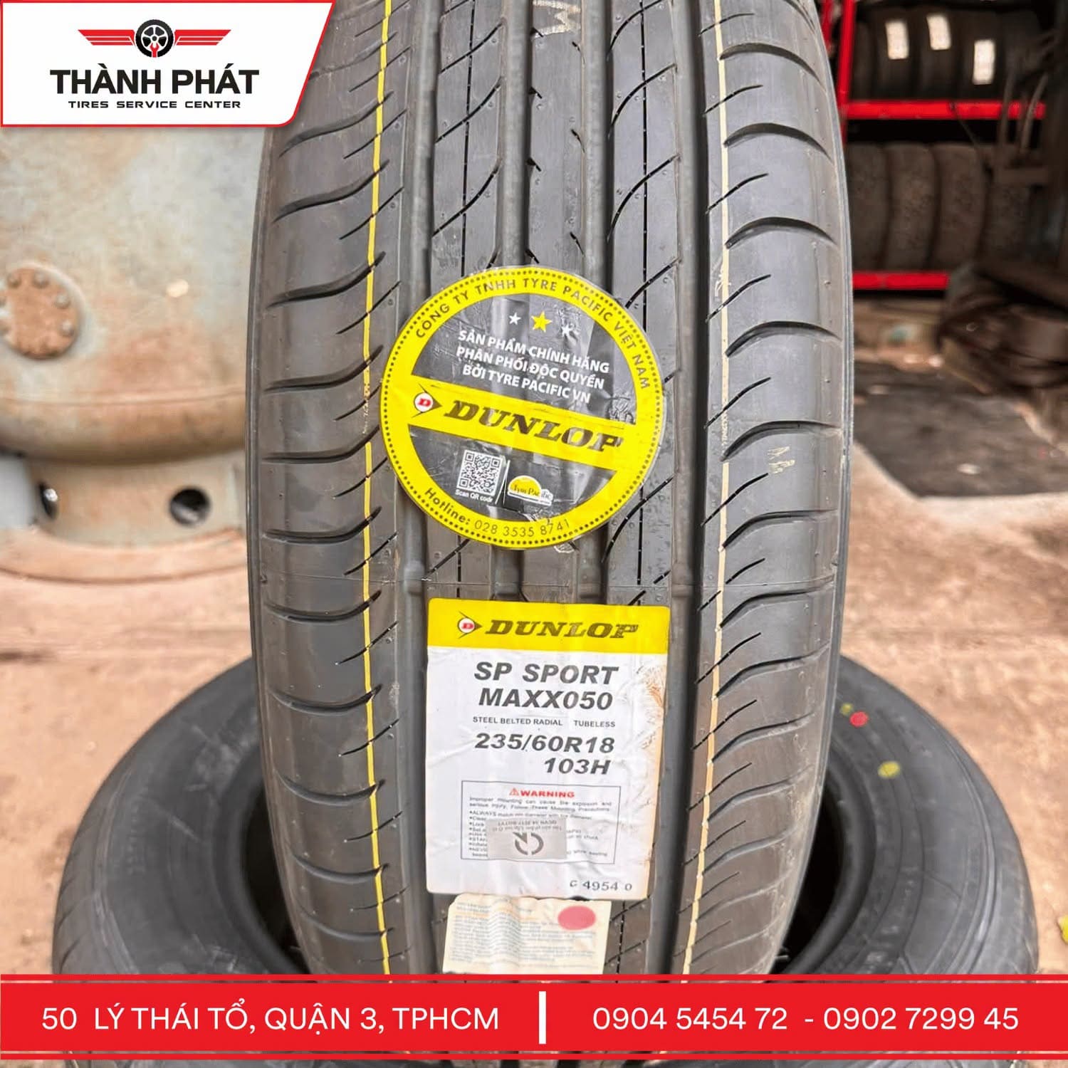 Dunlop Sport Maxx 050 OEM cho Honda CR-V