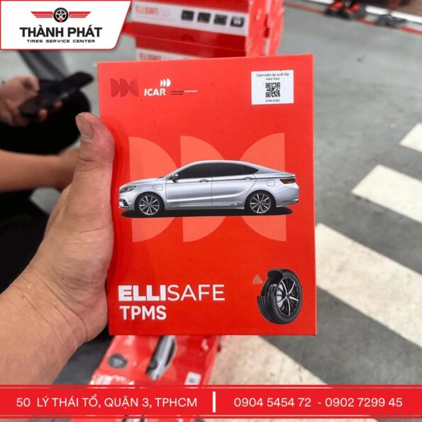 Cảm biến áp suất lốp iCAR Ellisafe C340 van trong