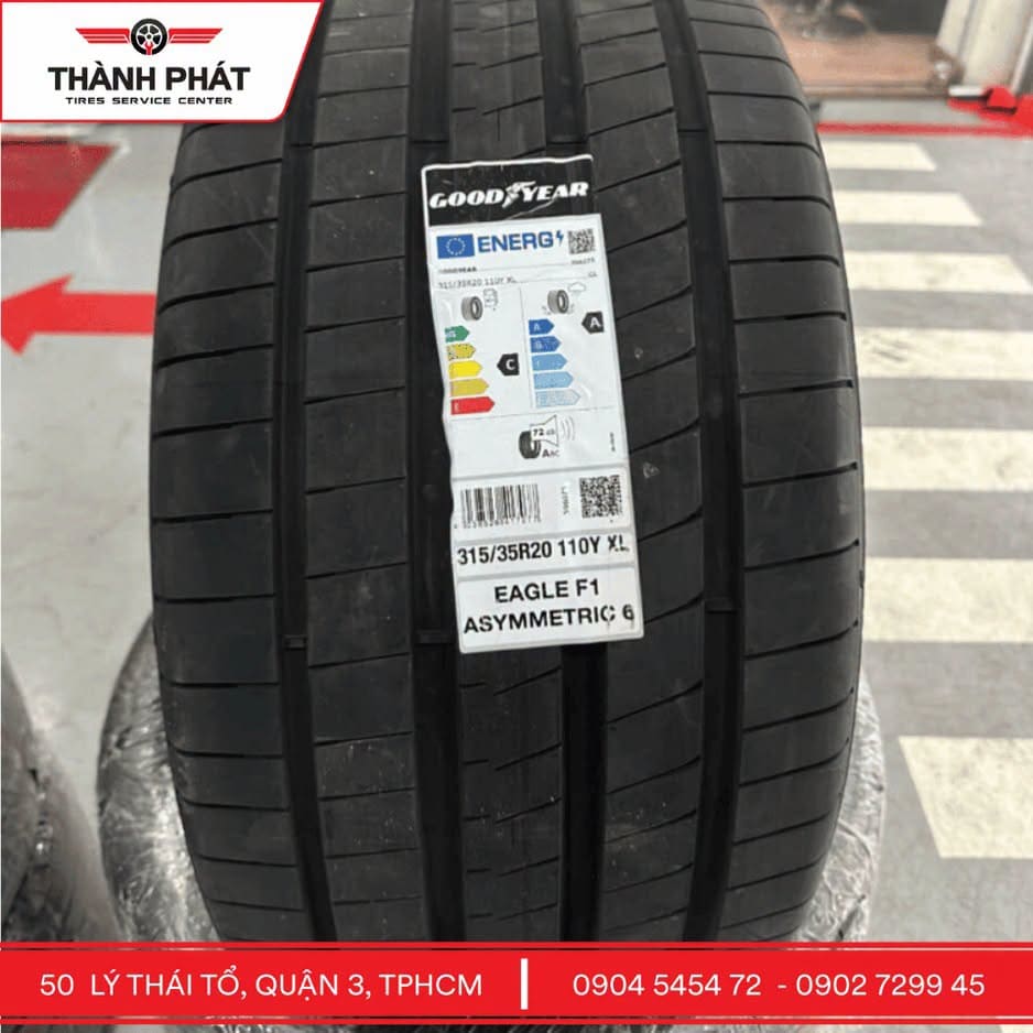 Thay lốp Goodyear tại Quận 3 Quận 12