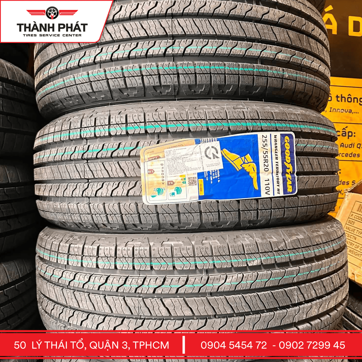 Đại lý Goodyear Quận 3 Quận 12 Thành Phát