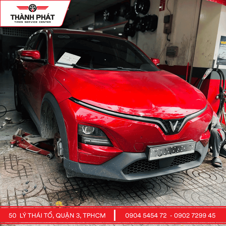 Thay lốp VF6 Eco tại Quận 3