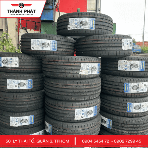 Thay lốp Goodyear Eagle F1 Asymmetric 3 SUV 245/45R20 chính hãng cho xe điện và SUV cao cấp tại Quận 3 và Quận 12