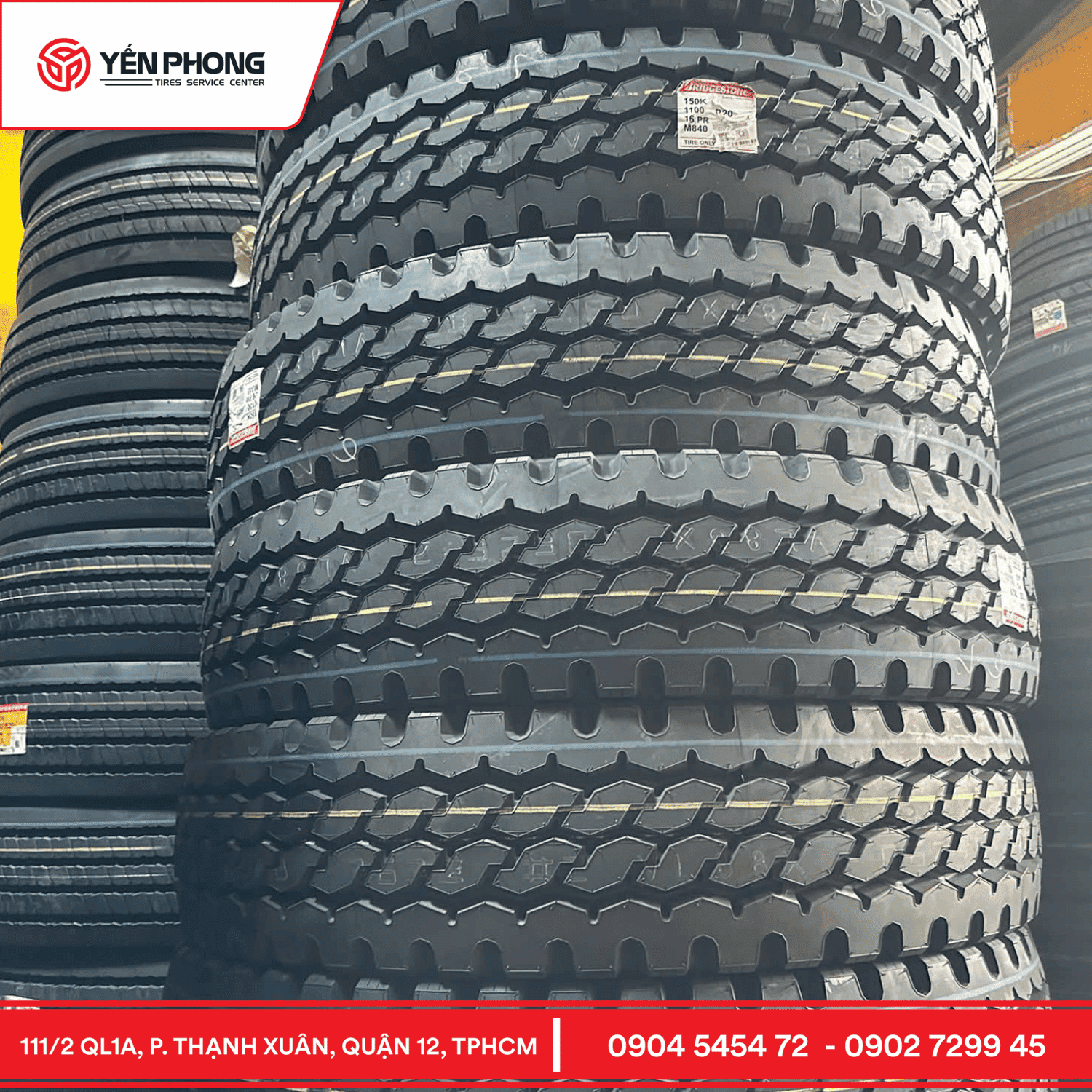 Trung tâm Dịch vụ Lốp Xe B-Select Yến Phong - Đối tác tin cậy của anh em Gara và Đội xe.