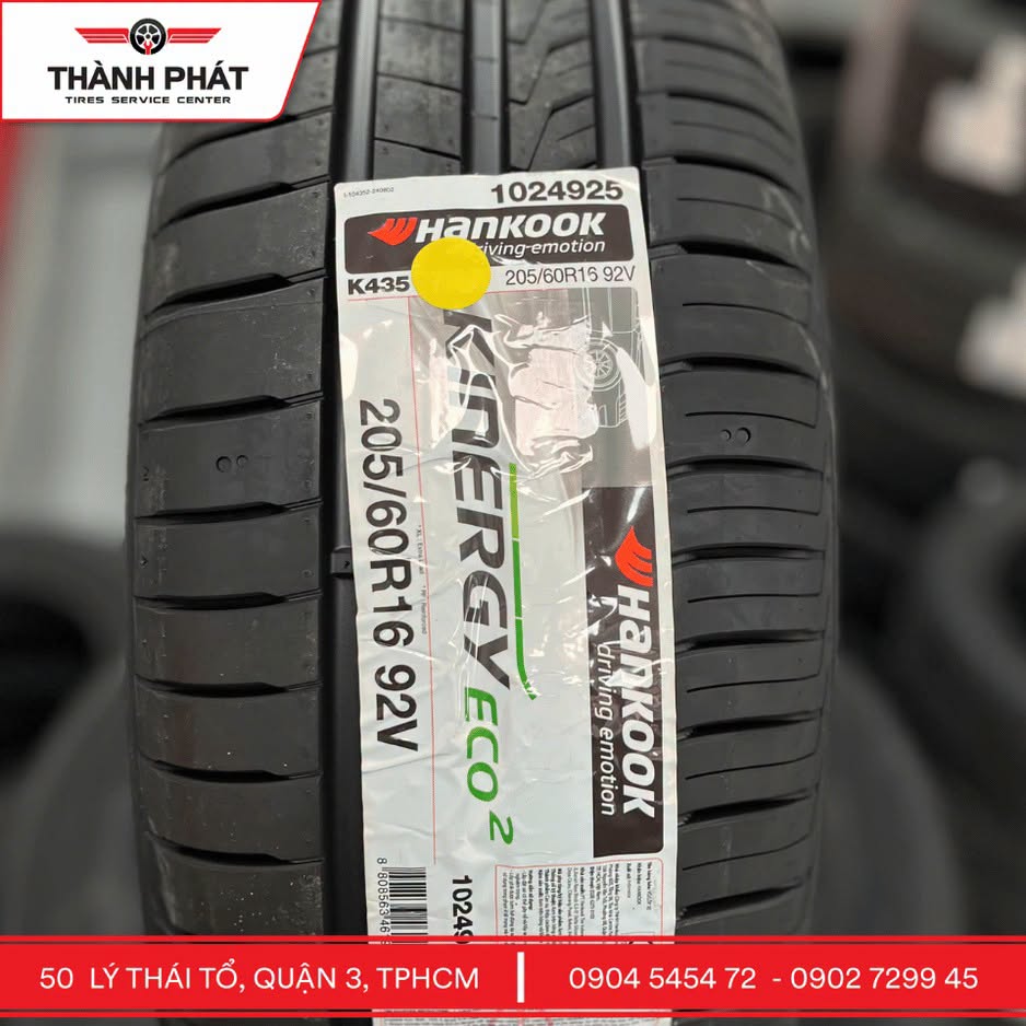 VF3 thay lốp Hankook 205/60R16 – Chọn lốp theo nhu cầu sử dụng